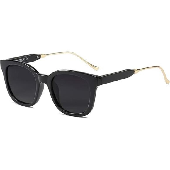 Classic Square Polarized Sunglasses Retro Trendy UV400 Sunnies SJ2050 main image 4